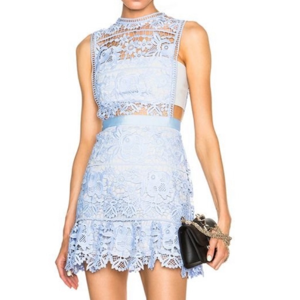 Self Portrait Guipure Dress